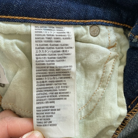 A&F boot cut denim size 2S - Picture 6 of 9